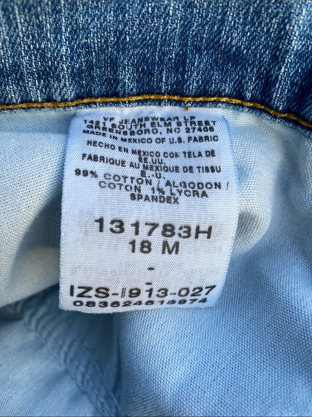 Women's Blue Denim Capris - Classic Casual Fit size 18 M - Picture 7 of 7